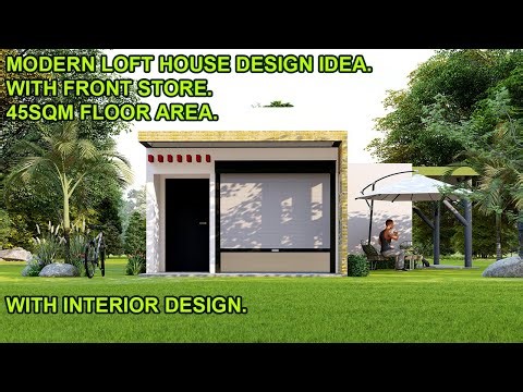 MODERN LOFT HOUSE DESIGN IDEA