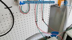 Is solar air conditioners can be used as ordinary air conditioners? Yes !!! This is a necessary function to the users. If funds are limited, users can first connect our E-Hybrid solar air conditioners to the mains without installing solar energy. When there is enough money in the future, install solar panels. Even if the solar energy is directly disconnected during operation, it will not stop, and the mains electricity will be replenished in real time. And the price of our E-Hybrid solar air con