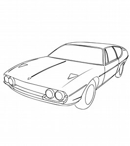 Top 9 Free Printable Lamborghini Coloring Pages Online