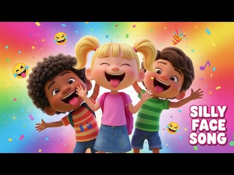 😂 Silly Face Song for Kids | Funny Dance, Giggles & Laughs | Children’s Music Video 🎵