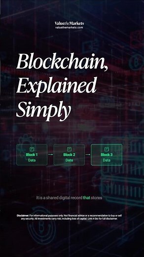 Blockchain Explained Simply: Why It Matters Beyond Bitcoin