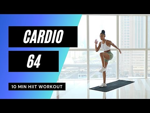 10 Min Cardio Workout // HIIT | MrandMrsMuscle