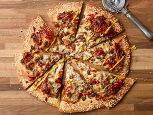 Cheeseburger Pizza