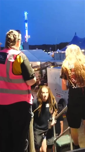 Security guard accidentally stops the wrong person 😂 | Alyssa Crow