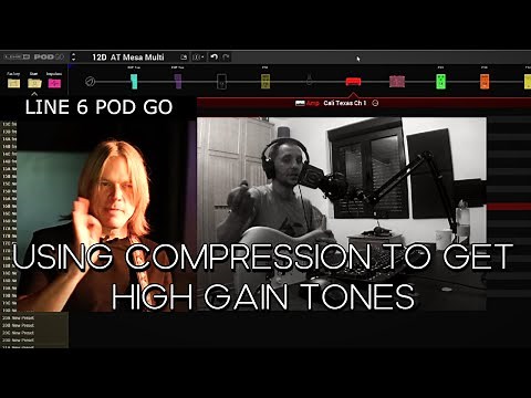 Line 6 POD GO: Andy Timmons Compression Trick