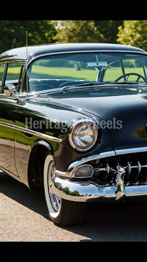 Timeless Black Vintage Car | Pure Automotive Elegance