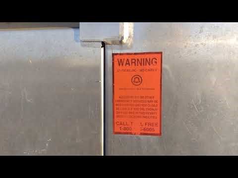 Southwestern Bell Telephone warning underground cable sticker