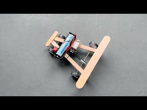How to make a Very Simple Battery Car at Home | DIY Toy Ideas