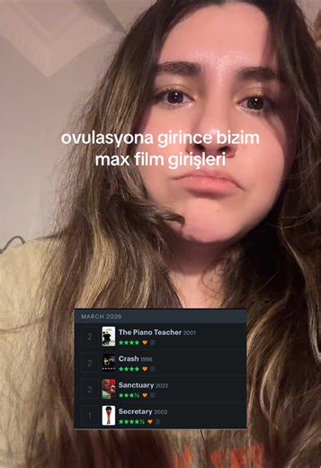 the piano teacher’ı freaky diye izledim dünyanın en üzücü filmi falandı 🤒🤒 #keşfet #letterboxd #freakymovie