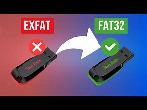 🟢 CÓMO FORMATEAR USB EXFAT A FAT32 SIN PROGRAMAS