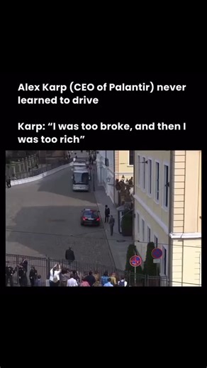 Wealthfocus on Instagram: "Alex Karp is worth $10.2 billion, and Palantir is worth $271 billion He never learned to drive—and his reason sums up his journey perfectly. In an interview, Karp explained: “I was too broke, and then I was too rich.” Growing up, he couldn’t afford a car. Later, after co-founding Palantir, which is now worth $271 billion, he simply never needed to. Known for his eccentric leadership style, Karp built Palantir into a powerhouse in data analytics and defense technology,
