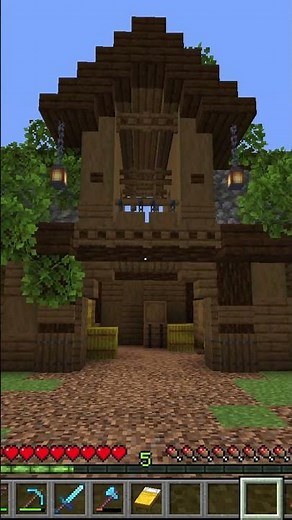 Building The Most EPIC Medieval Butcher Shop in Minecraft