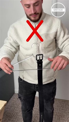 How to properly roll a belt #easy #belt #roll