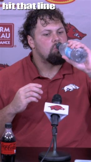 Arkansas Razorbacks offensive lineman on culture in the locker room in fall camp | Hit That Line from ESPN Arkansas