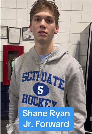 Shane Ryan and Mark Francis of the Scituate boys hockey team after the Sailors defeated Plymouth South, 2-0, on the road. #hockey #highschoolhockey #highschool #sports #massachusetts