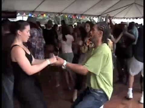 Zydeco dancing - Erin Brandt & AJ Gibbs at Gator by the Bay 2008