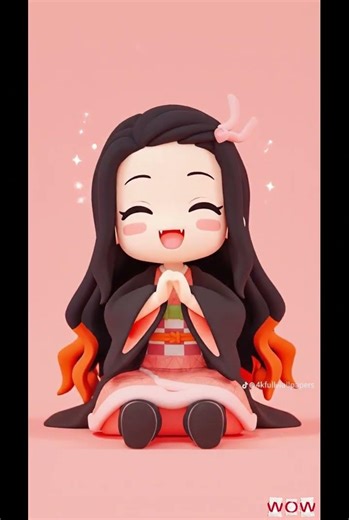 Nezuko kamado Cute Animation #anime #demonslayer #kimetsunoyaiba #kny