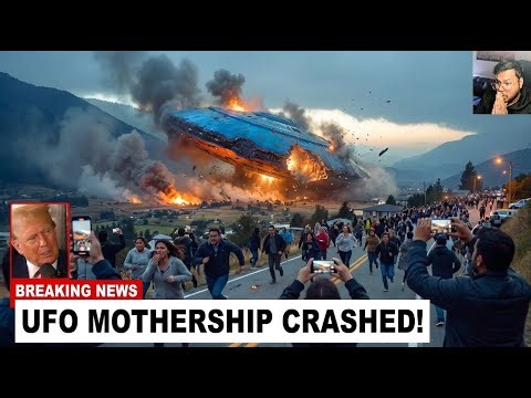 SHOCKING UFO Mothership Crash in United States 😱 Real Alien Ship Discovered!