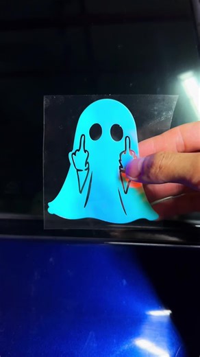 Create Your Own Lovely Ghost Stickers