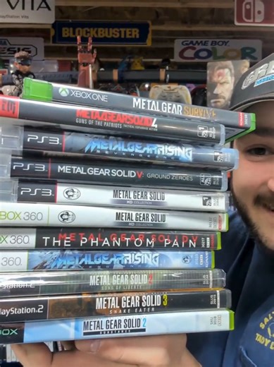 Explore the Metal Gear Games Collection at Cipher Trading