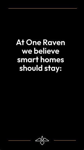 The Simplicity of Private Smart Homes