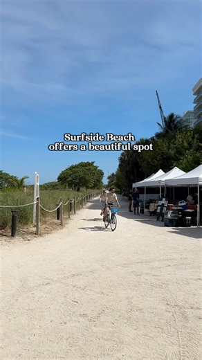 Miami_wonderful | Surfside has a beautiful beach and is perfect for a more peaceful, family-friendly plan since it doesn’t get too crowded. On Saturdays and... | Instagram