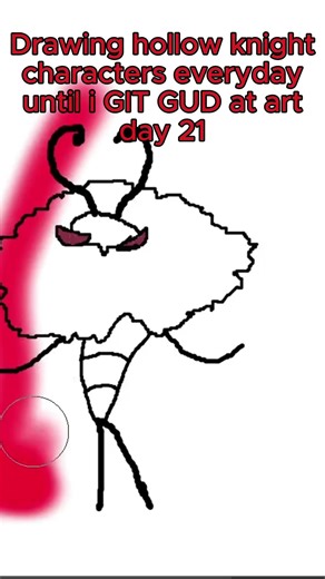 Drawing hollow knight characters everyday until i GIT GUD at art day 21 #art #hollowknightsilksong