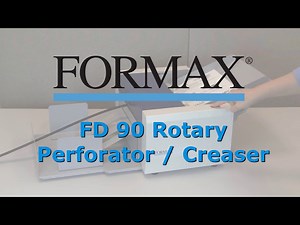 Formax FD 90 Rotary Perforator/Creaser - DISCONTNUED