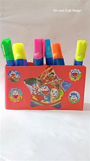 Pen Stand ✨ | Handmade #shorts #penstand #bestoutofwaste