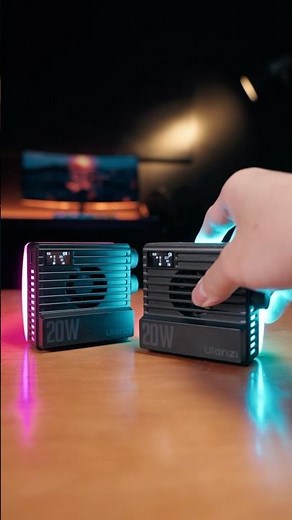 Unboxing the 20w RGB light. Small but powerful! #ulanzi #light #RGB #vlogger #camera