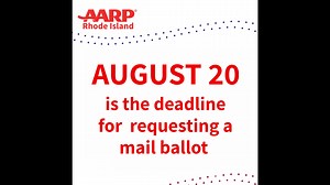 An important message if you plan to vote by mail in the RI September Primary Election. | AARP Rhode Island