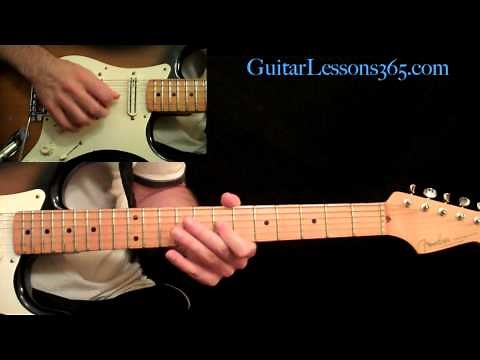 Thunderstruck Guitar Lesson Pt.3 - AC/DC - Guitar Solo