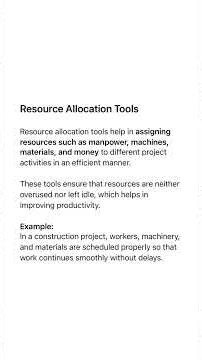 Tools of Project Management | Easy Explanation with Real-Life Examples #bba #notes #exam #mba