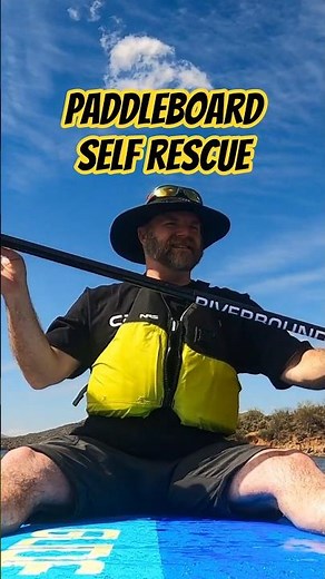 Paddleboard Self Rescue Techniques #watersports #safety