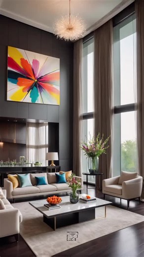 Ultra-modern High Ceiling Home with Sleek interior architecture that will leave you Speechless.