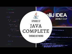 Java Complete Tutorial Ep. 37 - Throws Keyword