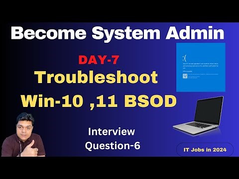 How to fix Windows 10/11 Blue Screen Error 100% Solution ! Clean boot , MRT.