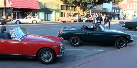 Duncan’s Motors and Music event is underway