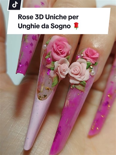 Guarda come una semplice manicure diventa un’opera d’arte con le rose 3D in acrilico! 🌹 Impara questa tecnica esclusiva, perfetta per gare e lavori da cliente. Trasforma le tue unghie, stupisci tutti e porta la tua nail art a un livello professionale! Il mio corso online ti guida passo passo: è semplice, creativo e ti fa brillare. Vuoi unghie che lasciano il segno? Scopri come creare le tue rose 3D oggi stesso! Curiosa di scoprire il corso? Commenta ‘INFO’ e ti mando tutti i dettagli! #NailArtP