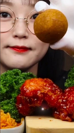 ASMR Mì Cay Buldak 🔥🍜 & Gà Rán 🍗 + Cheese Ball 🧀 – Cay Béo Cực Đã! RealSound Mukbang