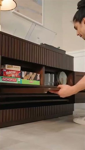 Solid Wood Desk with Storage | Black Walnut #dining #furniture #home #shorts