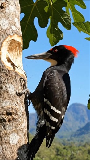 793K views · 5.3K reactions | Meet the Ivory-Billed Woodpecker — Nature’s Real Carpenter Bird #birds #newreel #reelsfbシ #woodpecker #wildlife #animals #cute #funny | AJS Universe | Facebook
