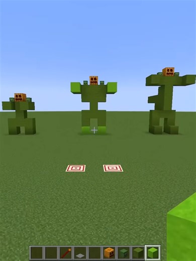 Bedrock Mutant Golem Battles Minecraft Bosses