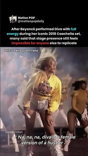 beyoncé performed diva at coachella like homecoming was already history #beyonce