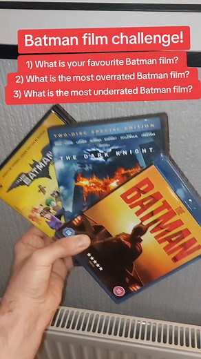 Favorite, Most Overrated, and Most Underrated Batman Movies