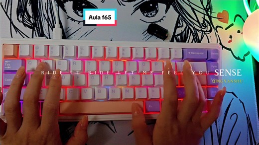 AULA F65 Magnetic Keyboard #aula #gaming #soundtes#keyboard