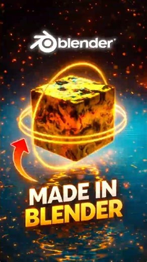 This Started as a Cube… 🔥#cube #blender3d #edit