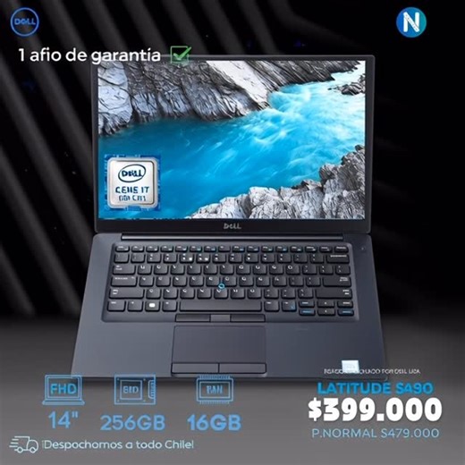 𝗡𝗢𝗧𝗘𝗧𝗢𝗣 | 💼🔥 POTENCIA Y CONFIABILIDAD DELL 🔥💼 DELL LATITUDE 5490 ⚡ Intel® Core™ i7-8650U 🧠 16GB RAM 💾 256GB SSD 🖥️ 14” ideal para trabajo y estudio... | Instagram