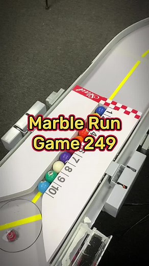 Exciting Marble Run Race: Choose Your Color!