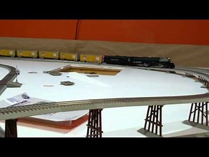 Lionel VL UP Big Big - Long Train, Crossing Bridge